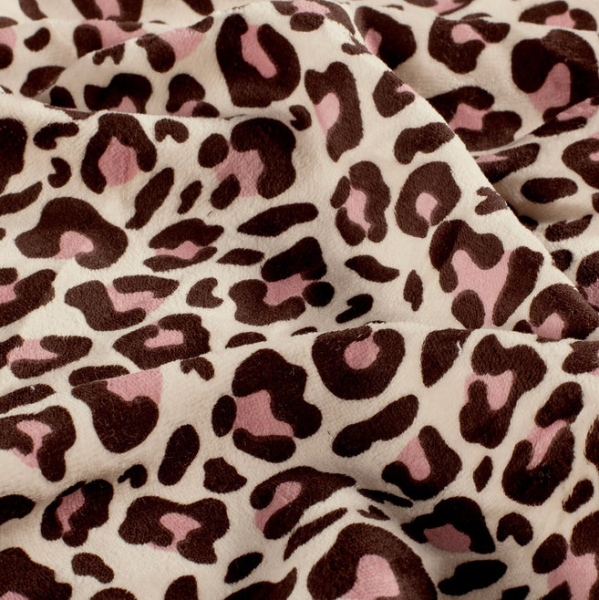 Nicky - Velour - Leo - natur - altrosa - braun